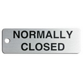 Screen Printed Aluminum Commercial Name Plates - Up to 3 Square Inches